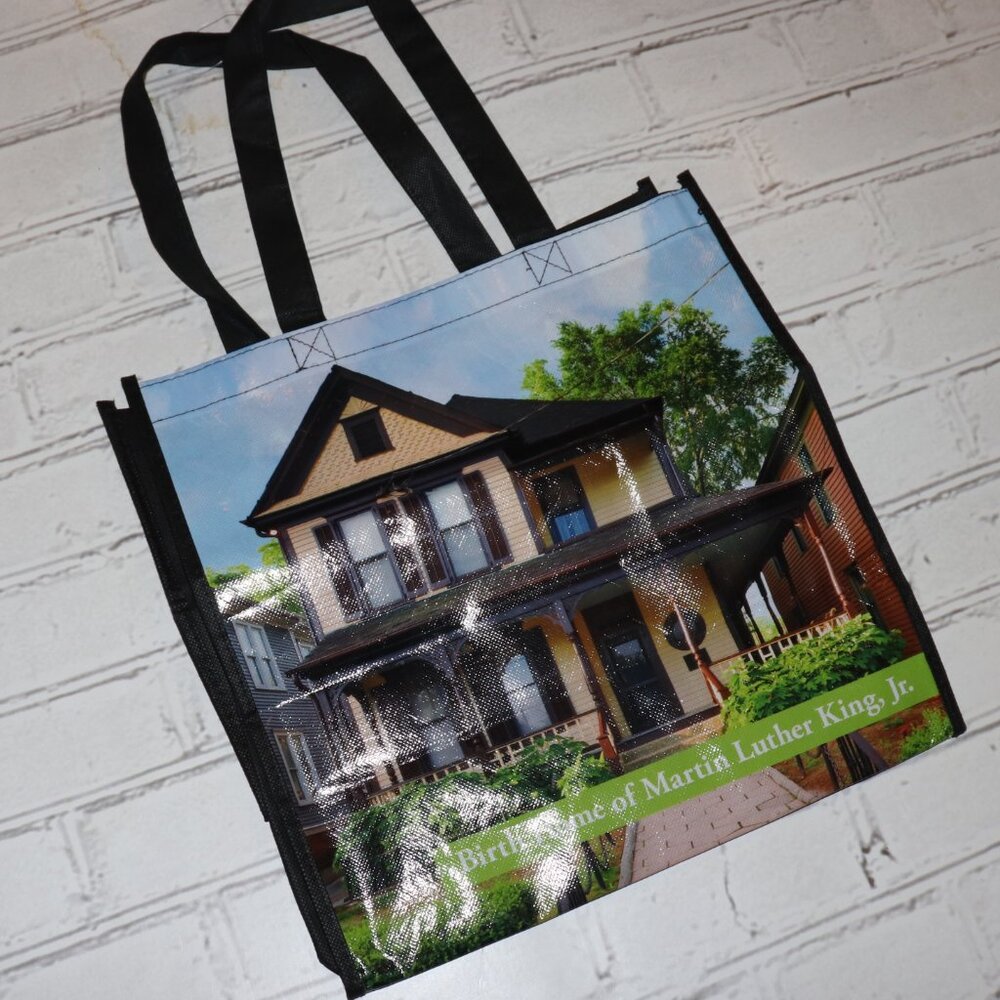 🏛️ Martin Luther King Jr. Birth Home Tote Bag · NWOT · 12.5" Wide